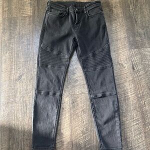 All Saints Charcoal Skinny Jeans
